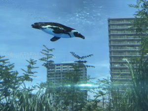 ［６］iPhoneで空飛ぶペンギンを撮ってみる！！