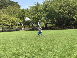 ［６］虫取り網持って走り回る子供をiPhoneで撮ってみた！