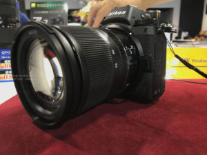 ［６］Nikonのフルサイズミラーレス Z7を触ってみました。