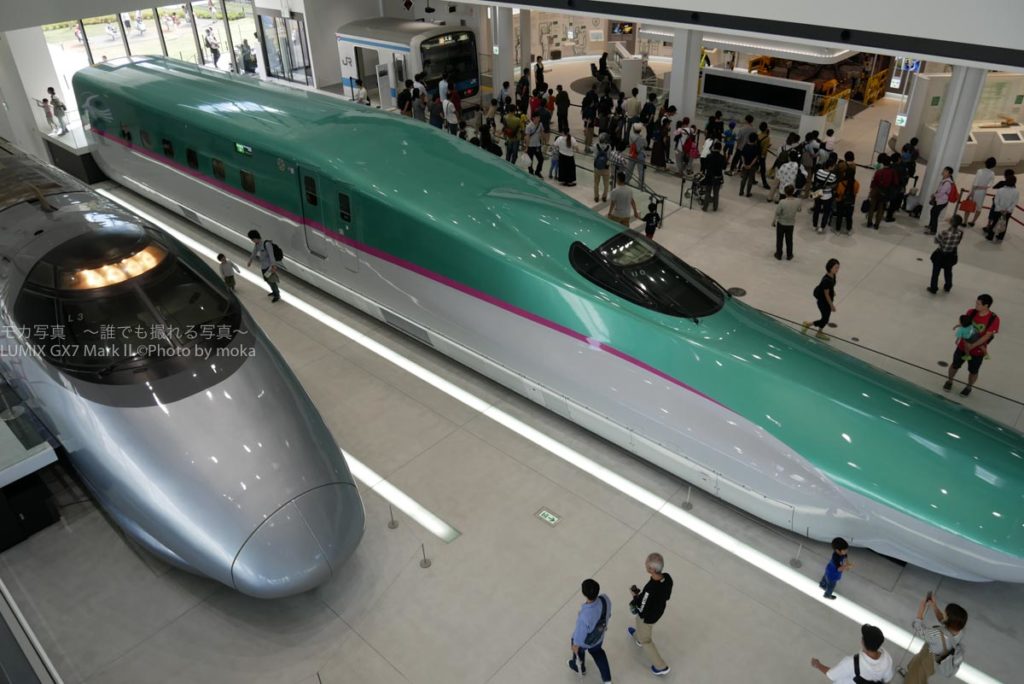 ［６］実物大のE5系新幹線とご対面！！