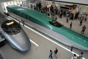 ［６］実物大のE5系新幹線とご対面！！