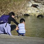 【Nikon Z7撮影】沖縄県伊計島で親子で貝殻拾い