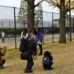 ［６］昭和記念公園のイチョウ並木で記念撮影！！