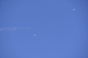 ［６］雲ひとつない青空を飛ぶ、２機の飛行機！！