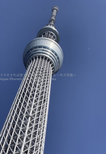 ［６］スカイツリーと豆粒のようなジェット機！！