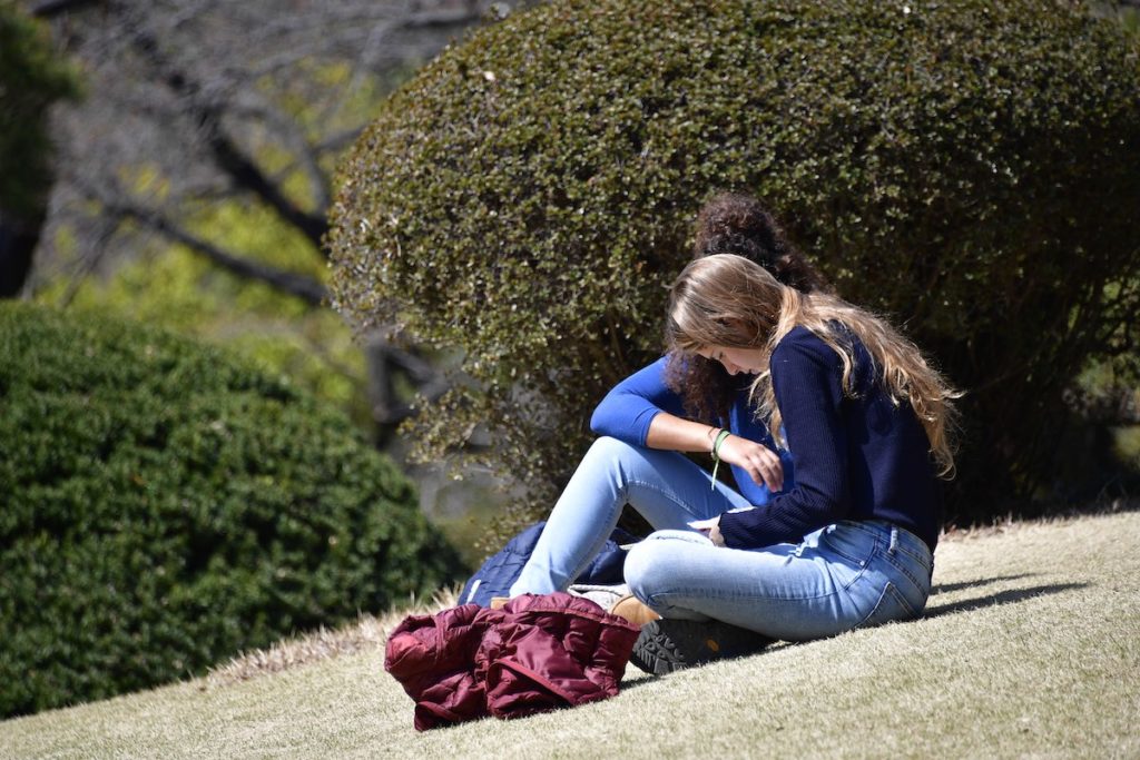 ［６］風のない春の午後はポカポカ陽気