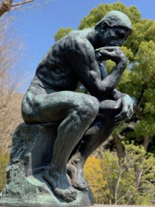 ［６］ロダンの「考える人」に上野で出会った