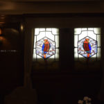 ［６］山下公園に停泊している氷川丸のステンドグラスが美しい