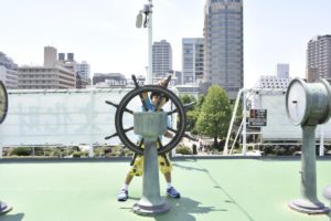 ［６］横浜の氷川丸のキャプテンに任命！！