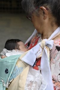 ［６］将来を祝福されるための「初宮参り」