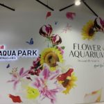 ［６］春のアクアパーク品川で花とのコラボレーションを楽しむ