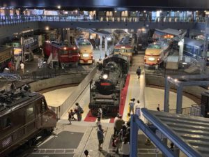 ［６］鉄道博物館の蒸気機関車