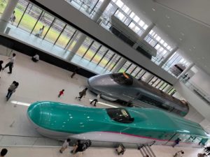 ［６］鉄道博物館の「はやぶさ」と「つばさ」