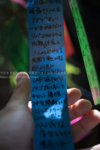 ［６］７月７日たなばた　短冊に願いを込めて！！