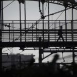 ［６］西の空に浮かび上がるシルエット！！