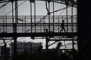 ［６］西の空に浮かび上がるシルエット！！