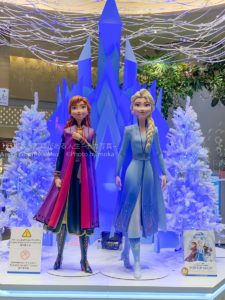 【アナと雪の女王】クリスマスまで有楽町でアナとエルサに会える!