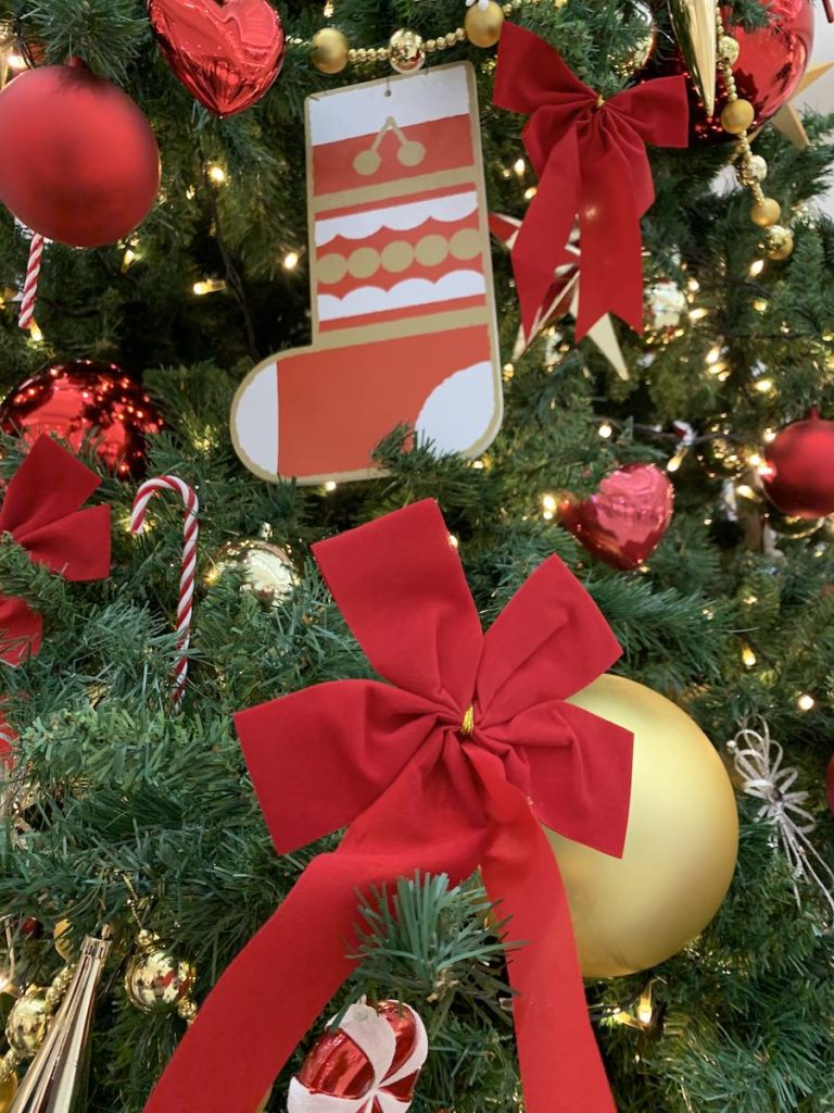 早くもクリスマスの飾り付け♫