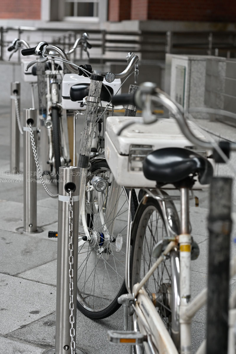 【東京駅スナップ写真】お巡りさん用の自転車！？