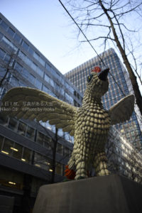 丸の内で出会ったオブジェ ♪