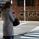 【ポートレート撮影】丸の内、銀座を歩く後ろ姿
