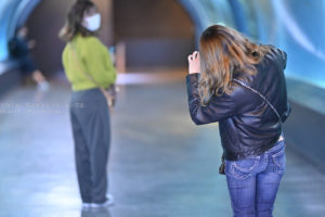 【水族館スナップ撮影】友達同士、水族館で撮影会♪