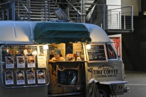 有楽町で移動式コーヒーを楽しもう ♪