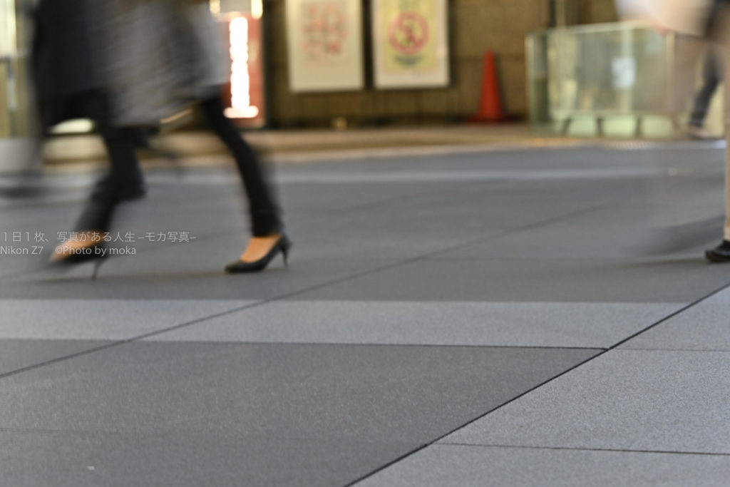 【ブラし写真】足元をブラして動きを演出！！