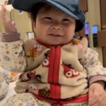 【子供写真】帽子をかぶった男の子