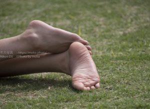 【ポートレート撮影】目の前にいるのは裸足の女神!?