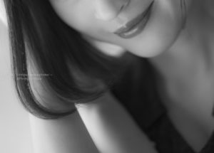 【ポートレート撮影】優しそうな口元が美しい
