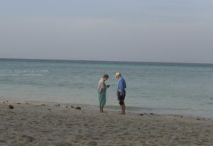 【スナップ撮影】ビーチの二人