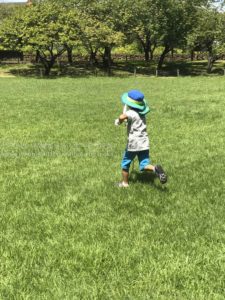 【iPhoneで子供を撮ろう】トンボ、待て待てぇ！！