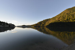 奥日光で迎える秋の夜明け