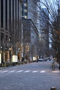 【スナップ撮影】夕暮れ時の東京丸の内