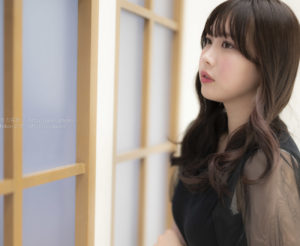 【ポートレート撮影】黒の衣装で大人っぽく・・