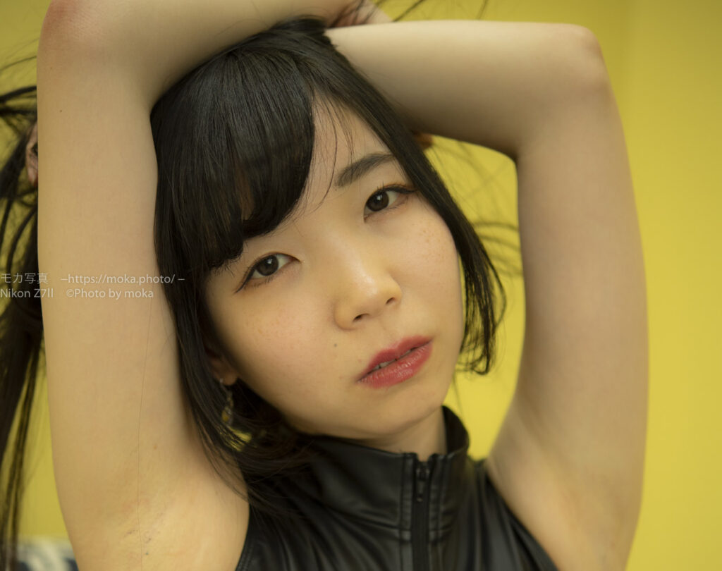 【ポートレート撮影】マイクロレンズを使ってポートレート撮影