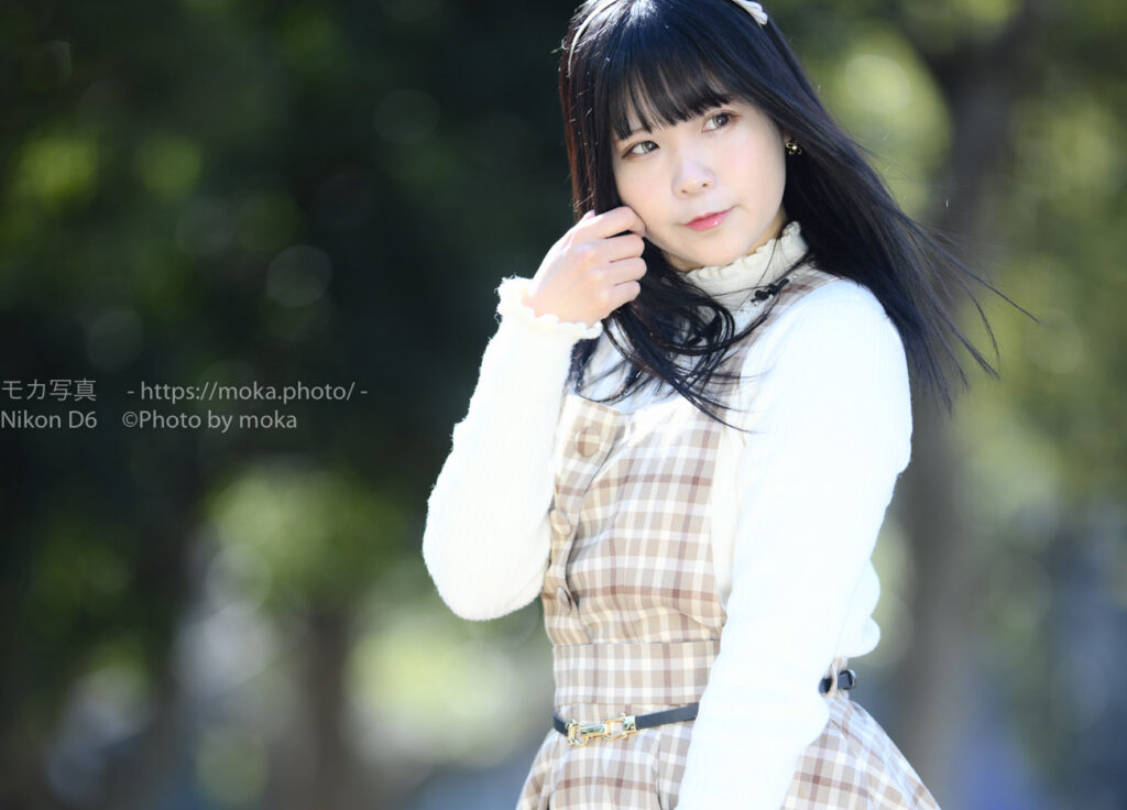 【ポートレート撮影】シグマの105mm Artでモデルを撮ってみた