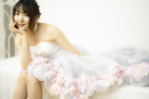 【ポートレート撮影】ドレスが女性をより美しくコーディネート