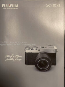 FUJIFILM 「X-E4」を待っています！！