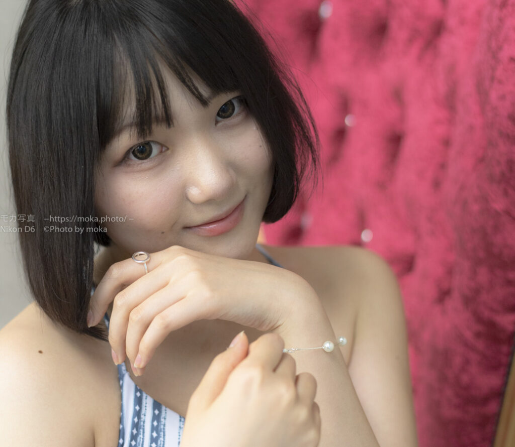 【ポートレート撮影】モデルさんでもウィンクって難しいんです・・