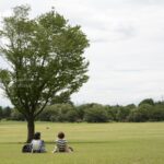 【スナップ撮影】真夏の公園でお散歩写真
