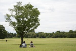 【スナップ撮影】真夏の公園でお散歩写真