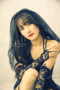 【ポートレート撮影】美しいモデルさんのドレス姿に釘付け