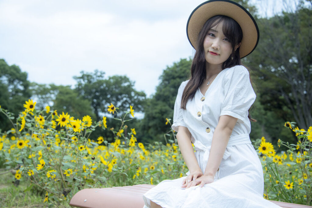 【ポートレート撮影】ひまわり畑で夏の思い出を作ろう！
