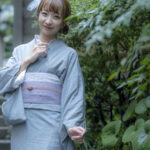 【ポートレート撮影】神楽坂で見つけた和服美人
