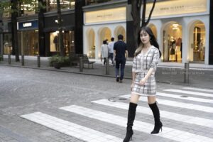 【ポートレート撮影】丸の内を颯爽と歩こう