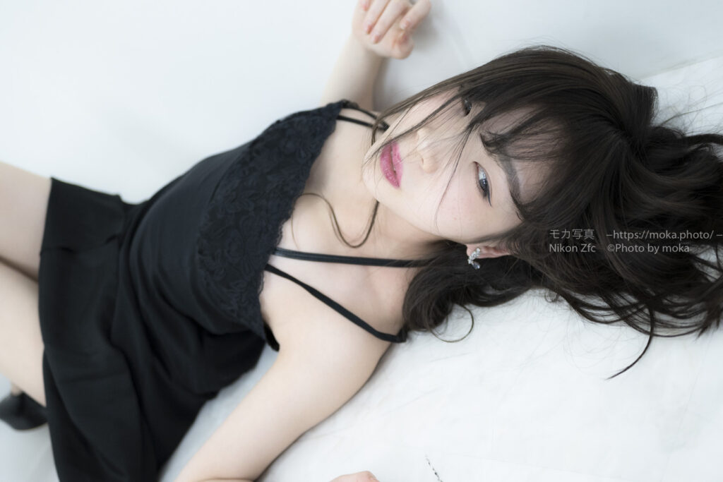 【ポートレート撮影】乱れ髪