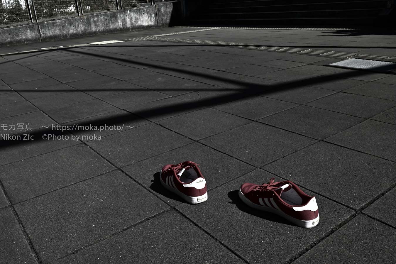 【スナップ撮影】透明人間の靴を発見！？
