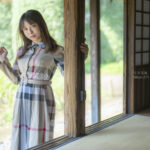【ポートレート撮影】縁側で冬の日差しを受けて
